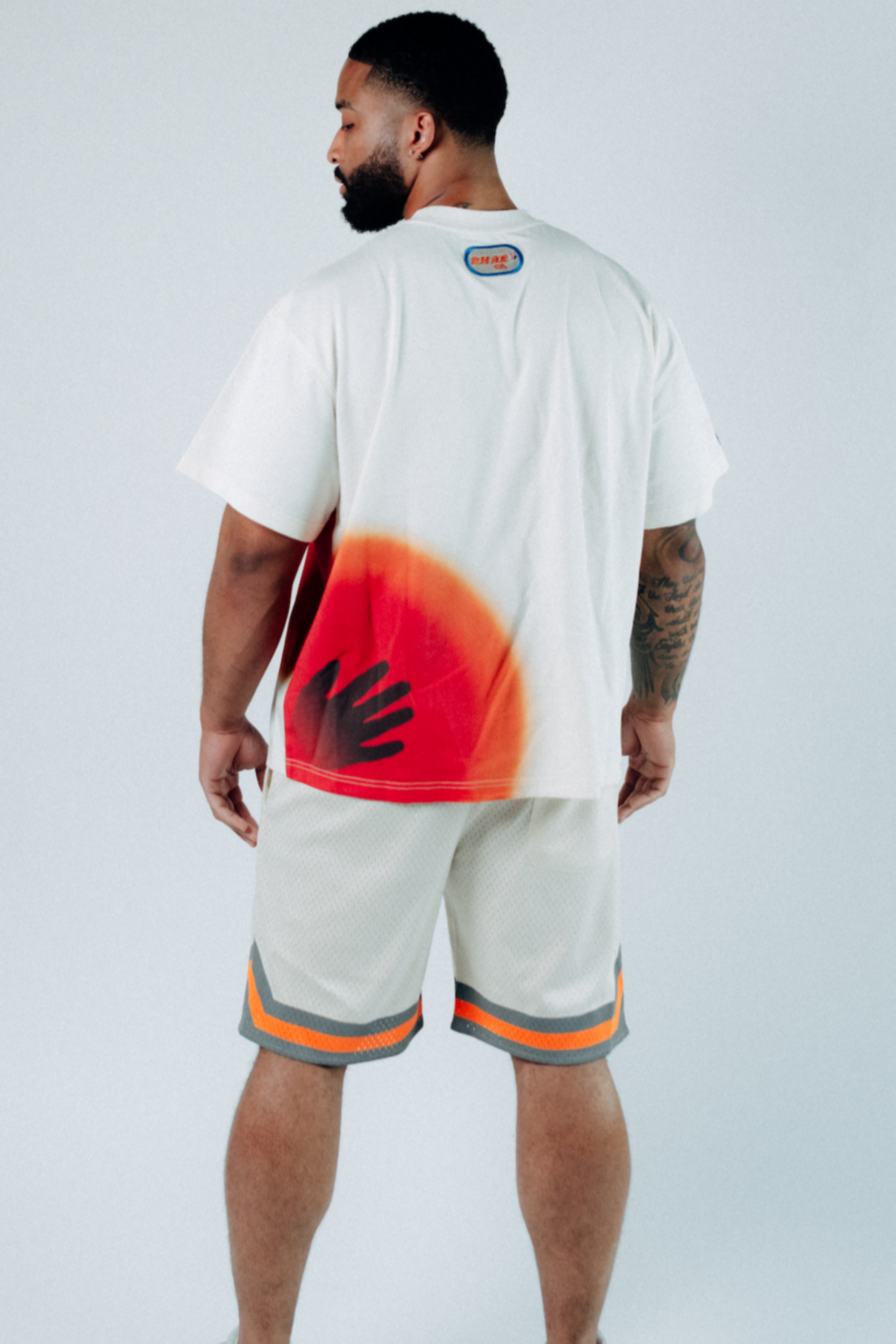 Cream Hands On T-Shirt