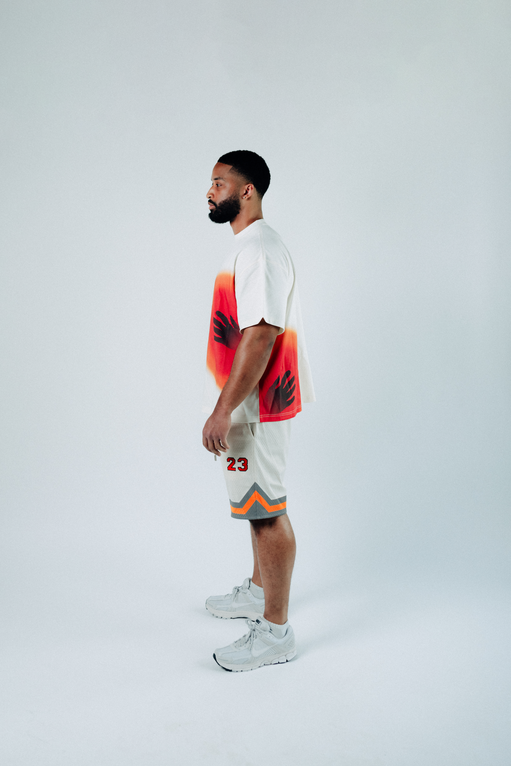 Cream Hands On T-Shirt