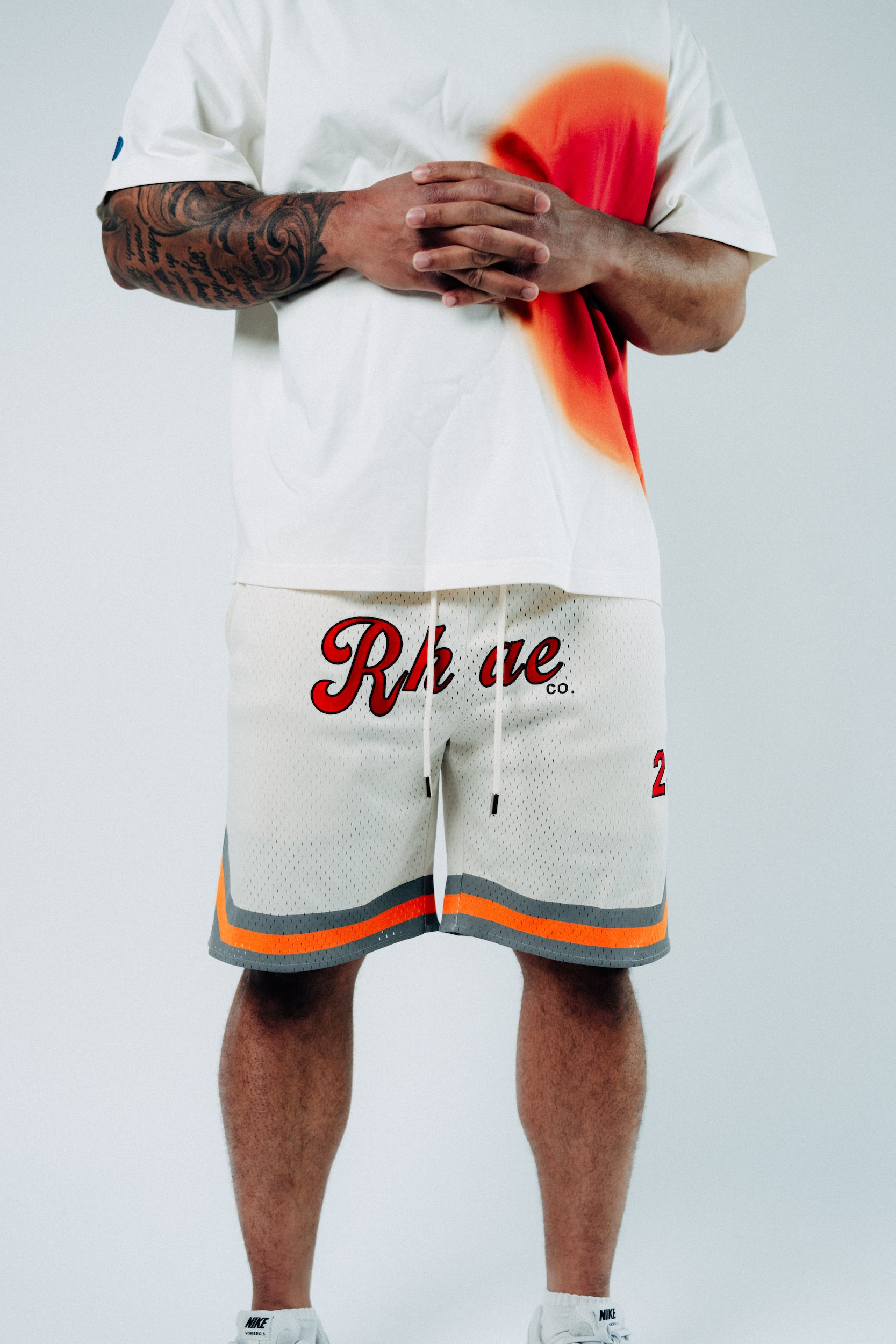 Cream Rhae Co. Logo Shorts