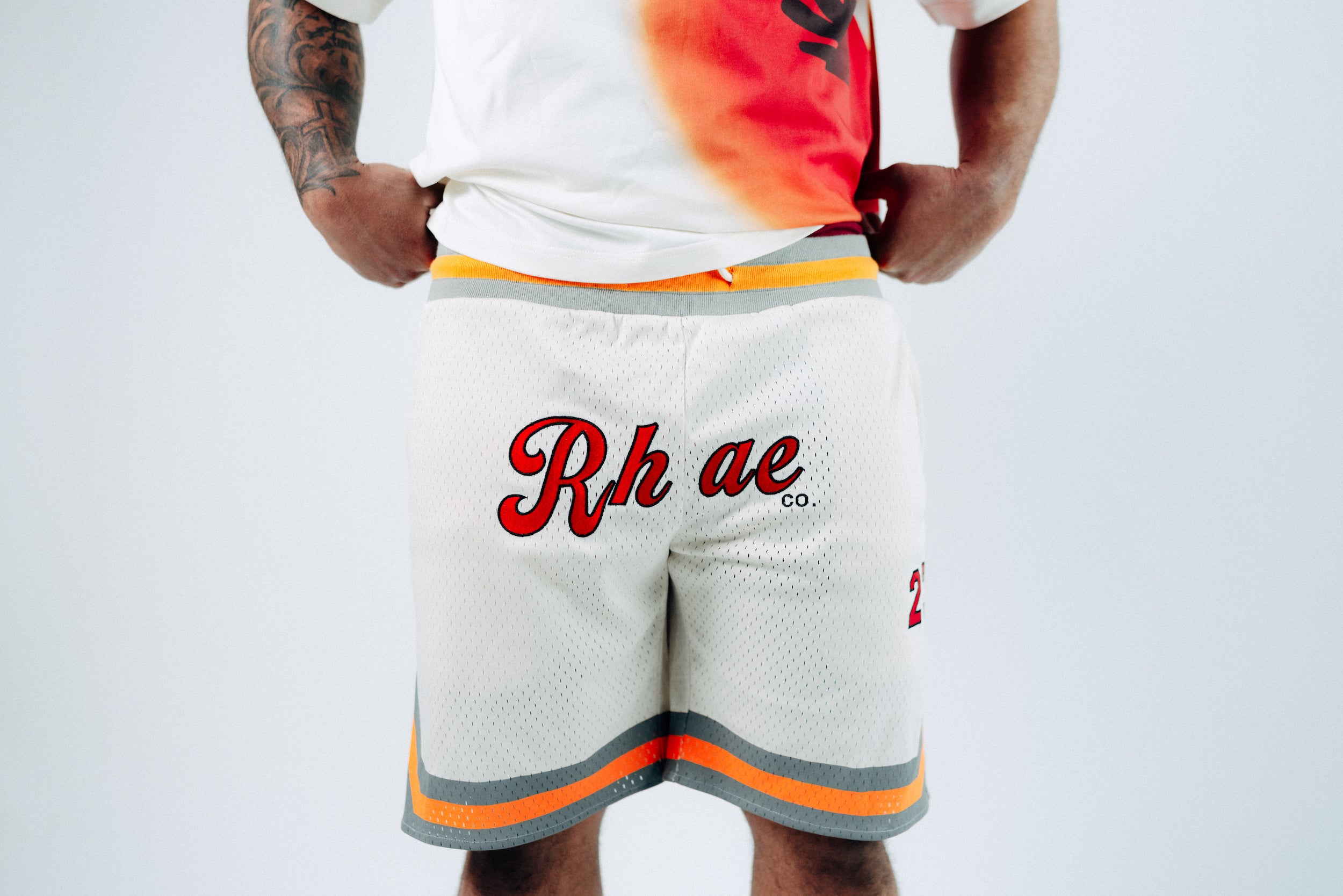 Cream Rhae Co. Logo Shorts