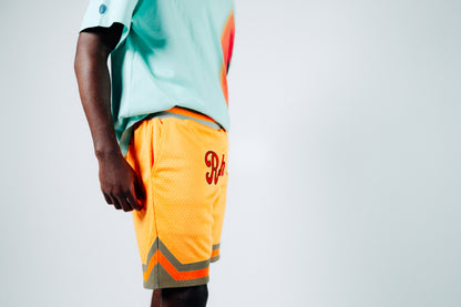 Orange Rhae Co. Logo Shorts