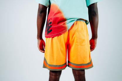 Orange Rhae Co. Logo Shorts