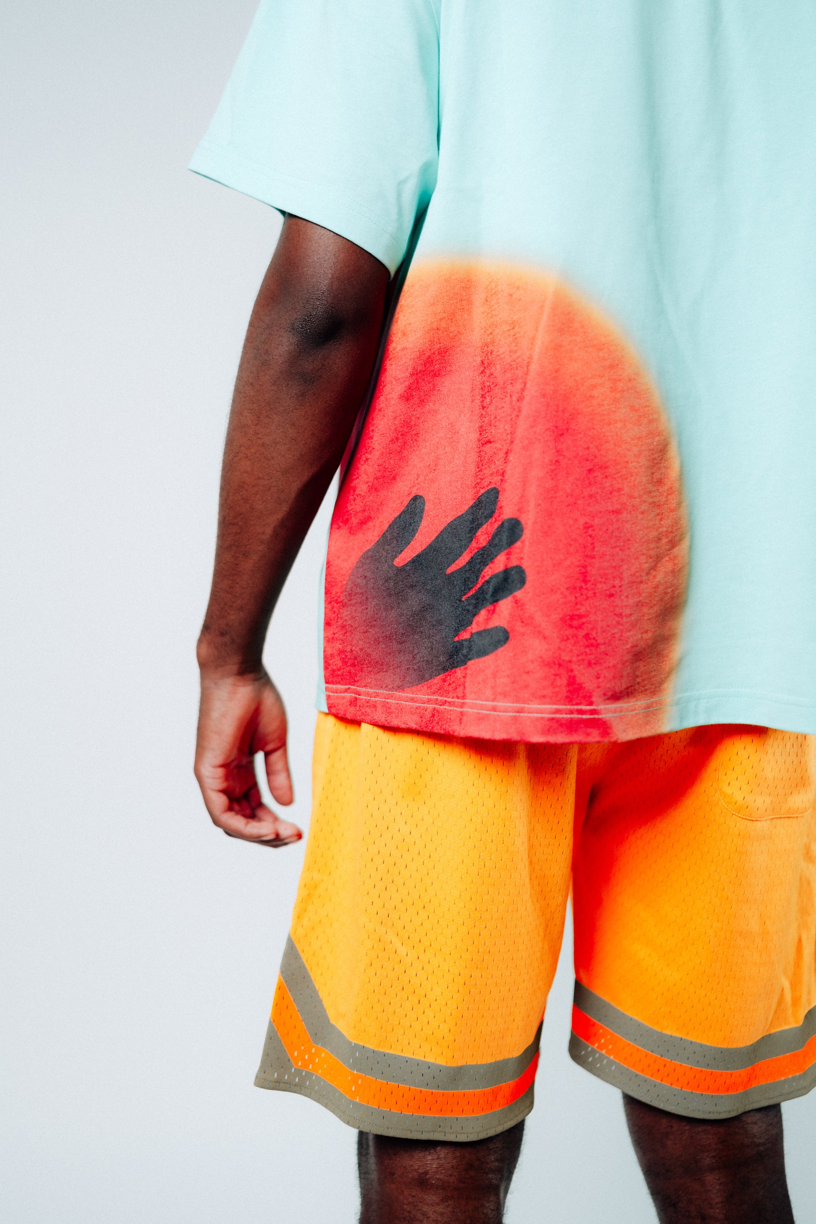 Paradise Green Hands On T-Shirt