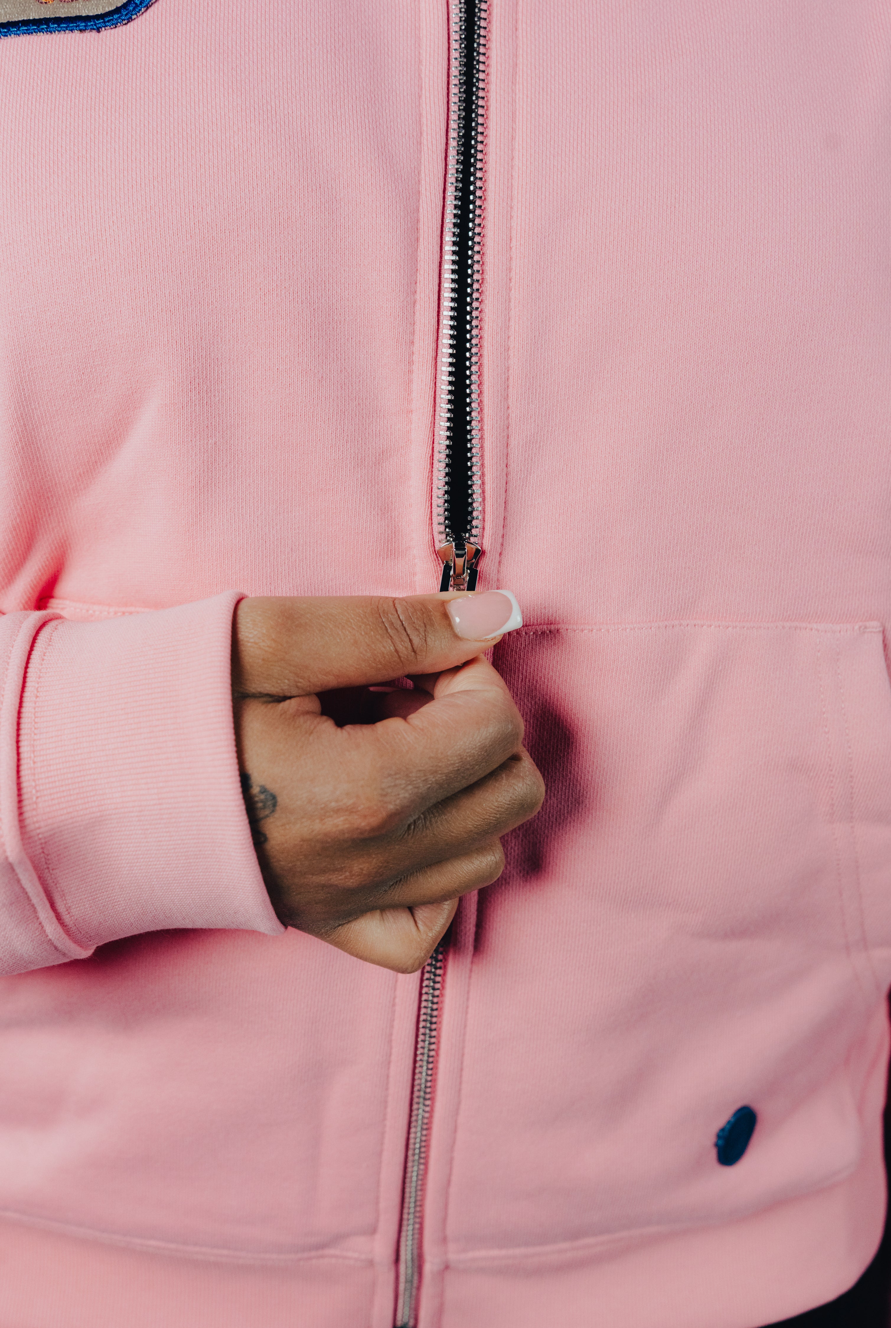 Pink Zip Up Jacket